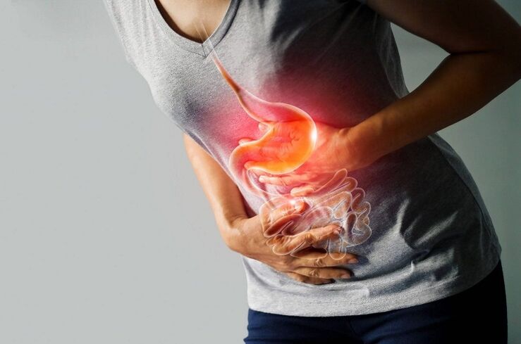 Síntomas de parasitos no corpo